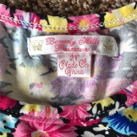 Beverly Hills Princess Toddler Girls Dress 2T - Picture 3 of 7